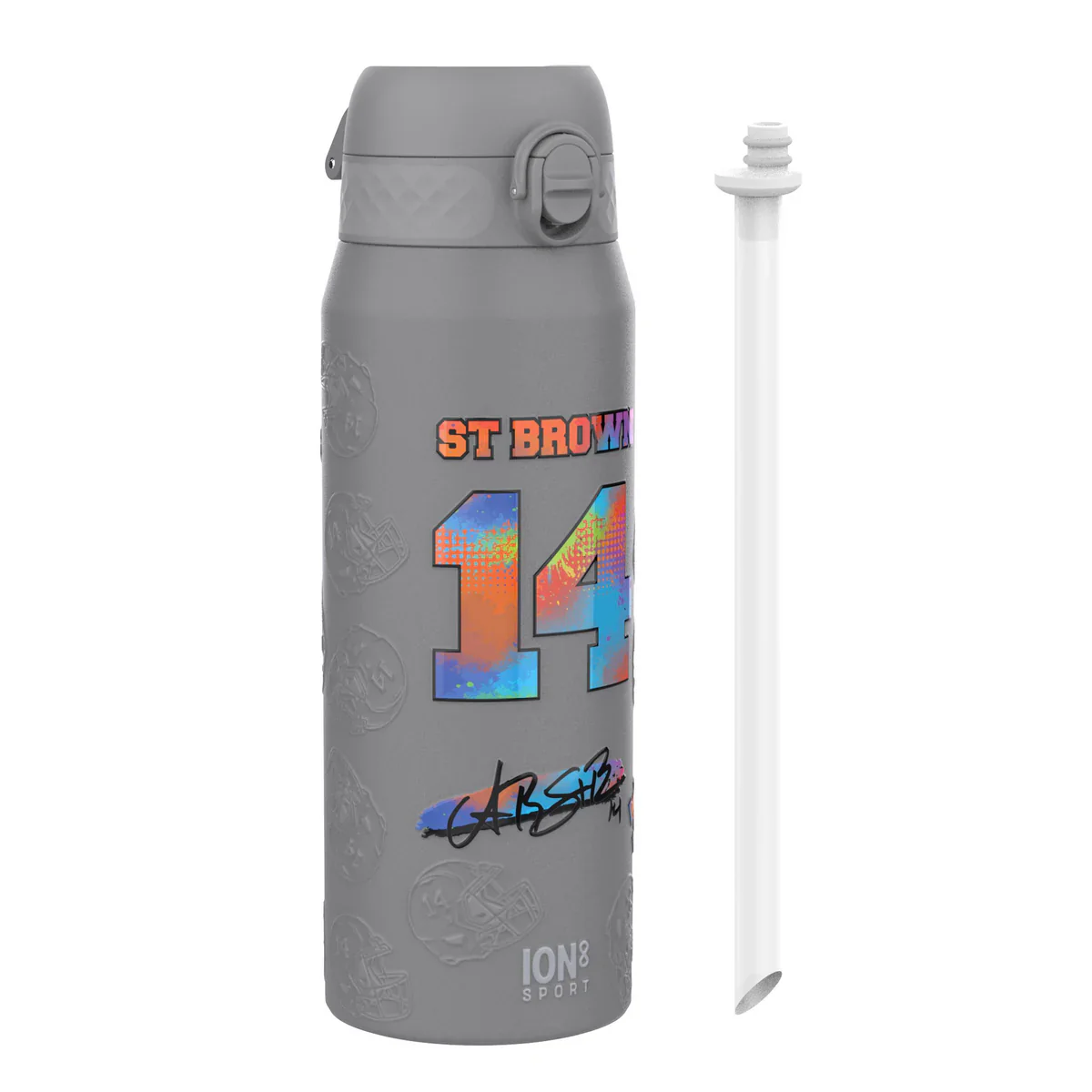 NFL x ION8 - Amon-Ra St. Brown Insulated Water Bottle - 750ml