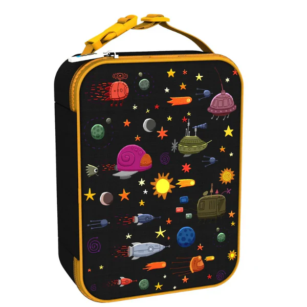 Kids Insulated Lunch Bag- Spaceships