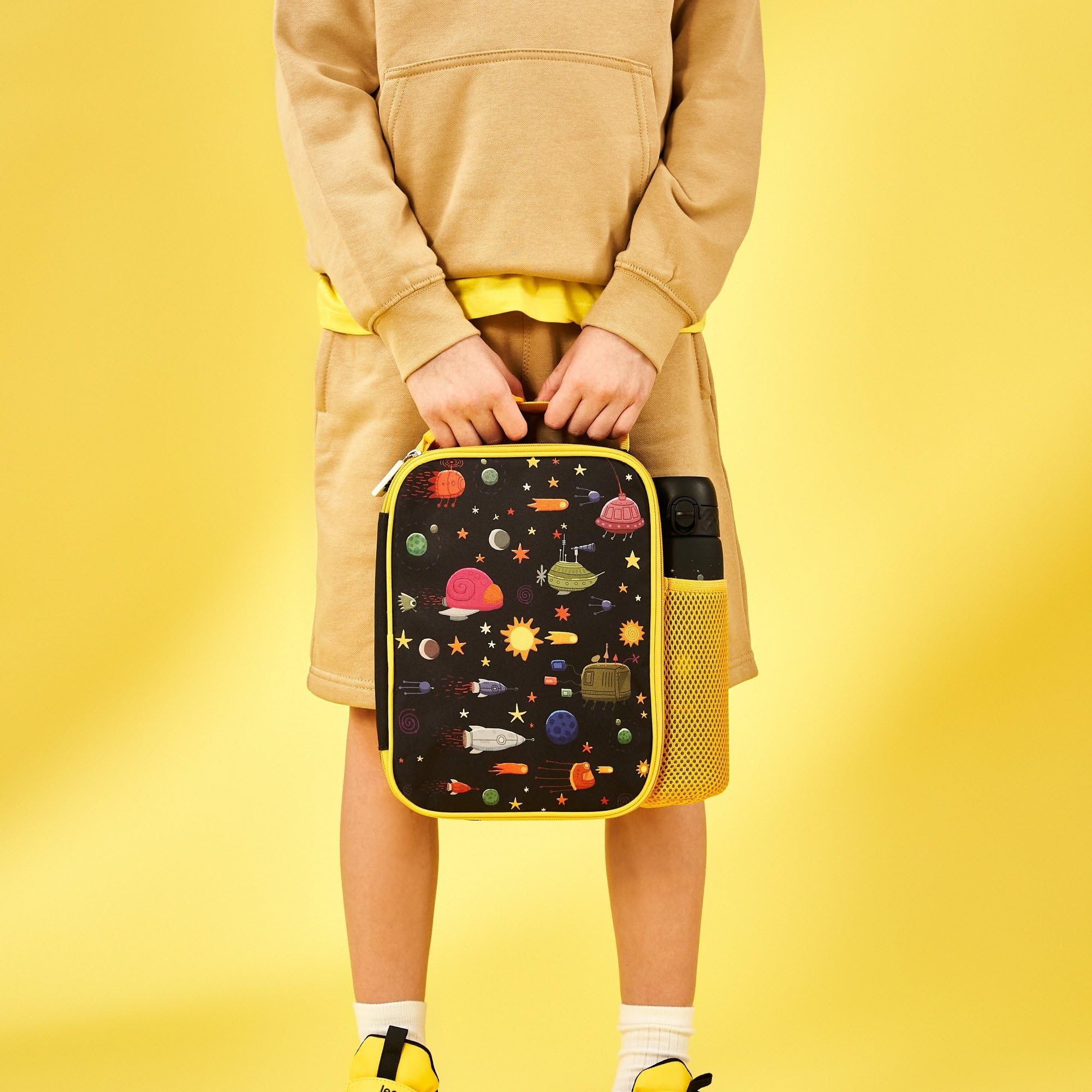 Kids Insulated Lunch Bag- Spaceships - Image 2