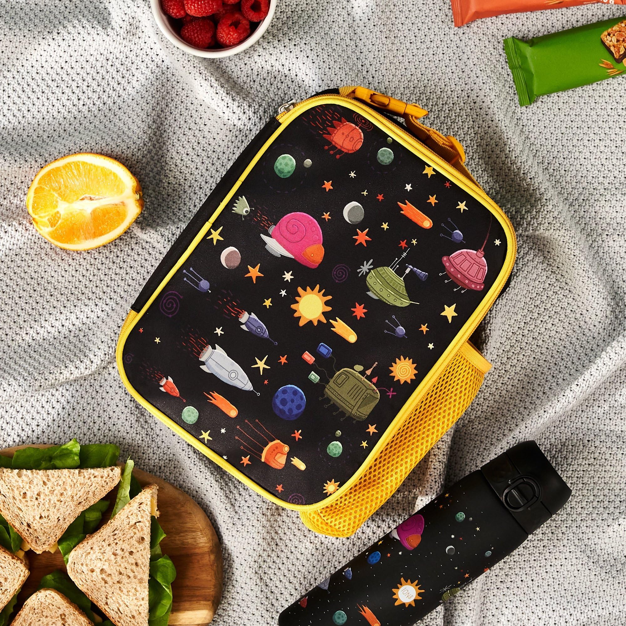 Kids Insulated Lunch Bag- Spaceships - Image 8