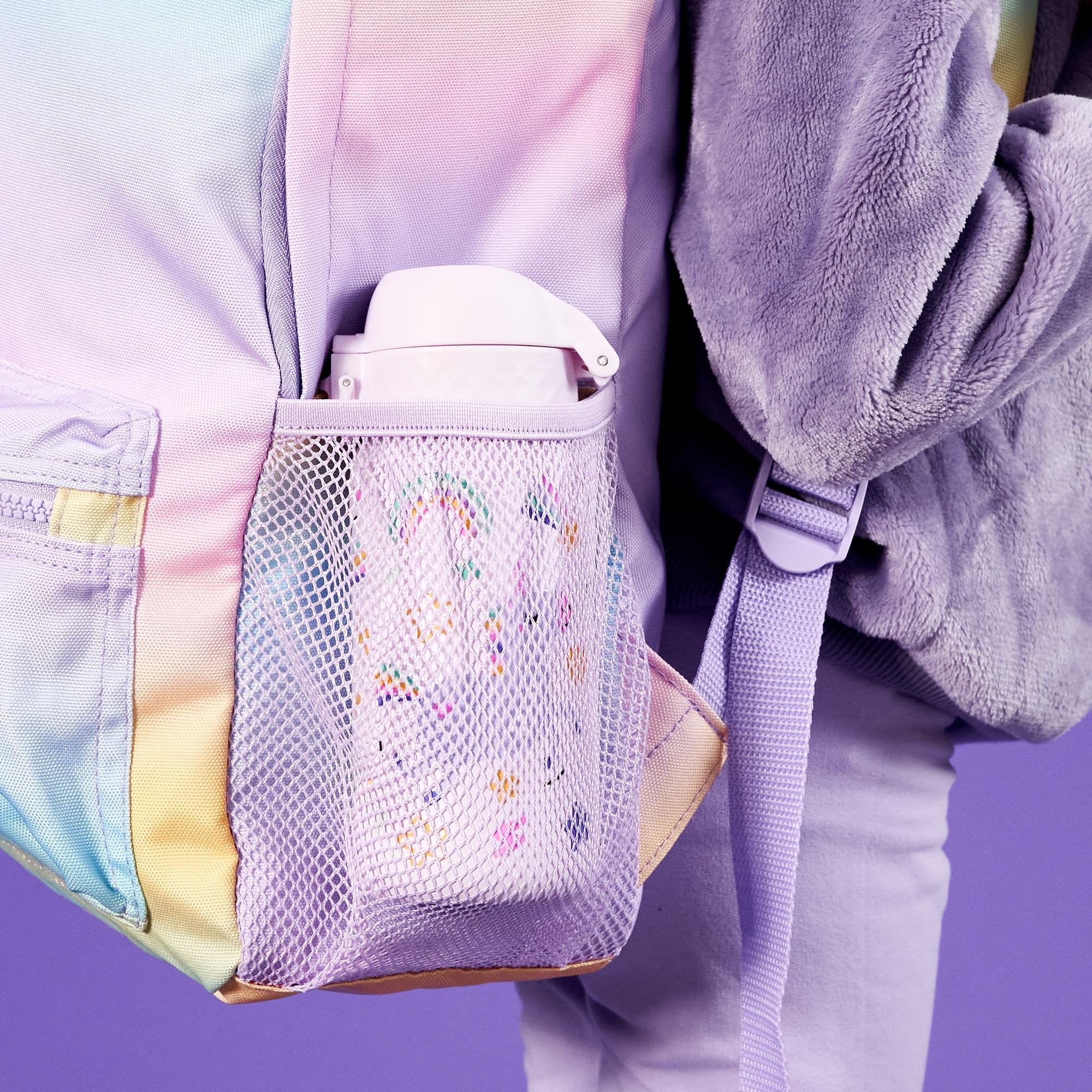 Pod Insulated Stainless Steel 11oz- Unicorns/White Bottle - Image 5