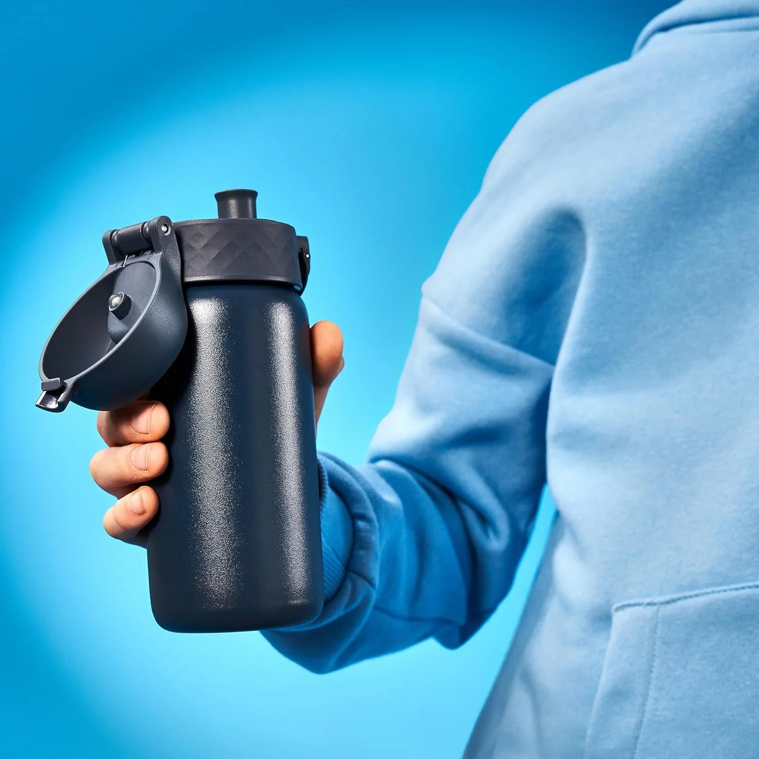 Insulated Stainless Steel Pod 13oz- Ash Navy - Image 2
