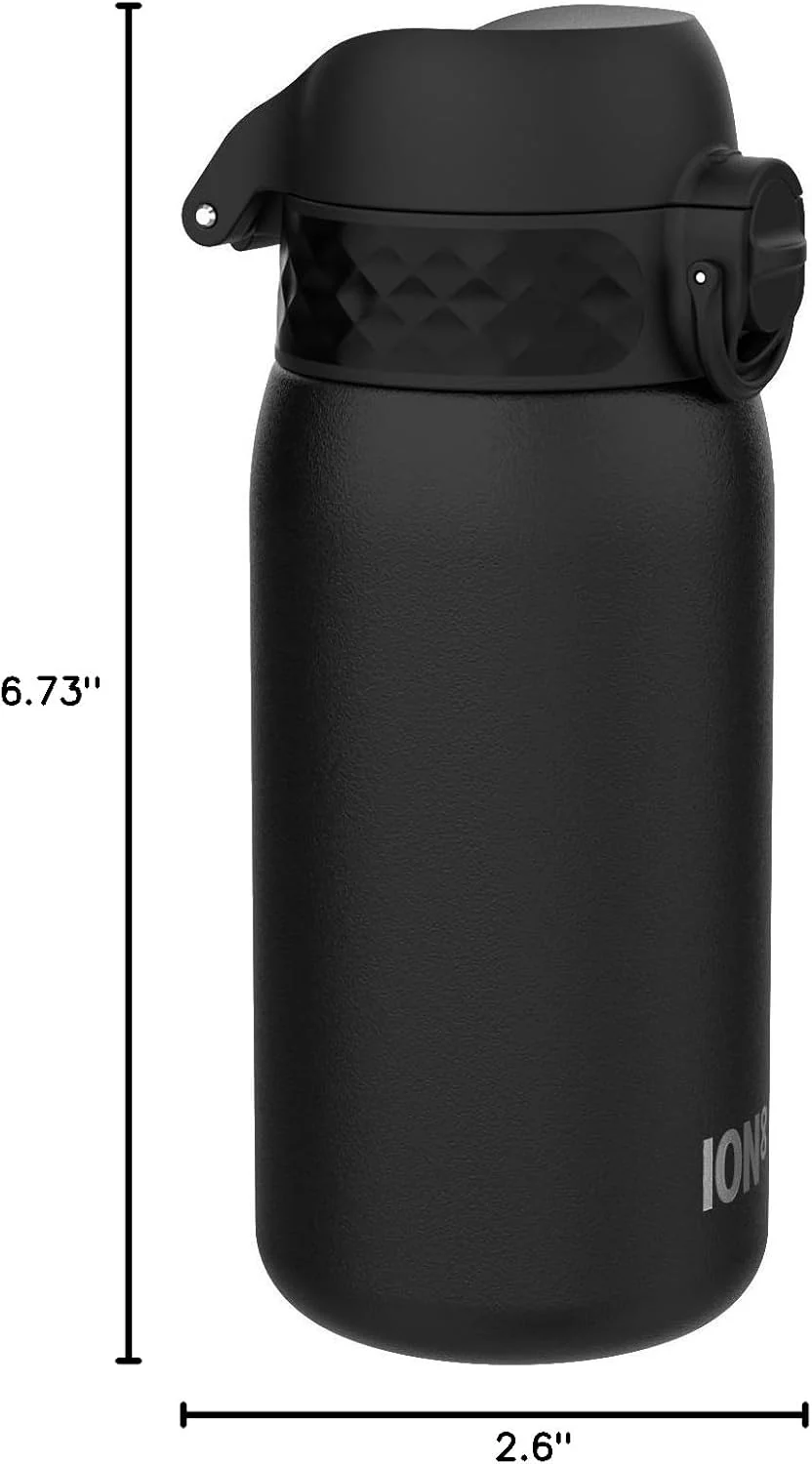 Insulated Stainless Steel Pod 13oz- Black - Image 3