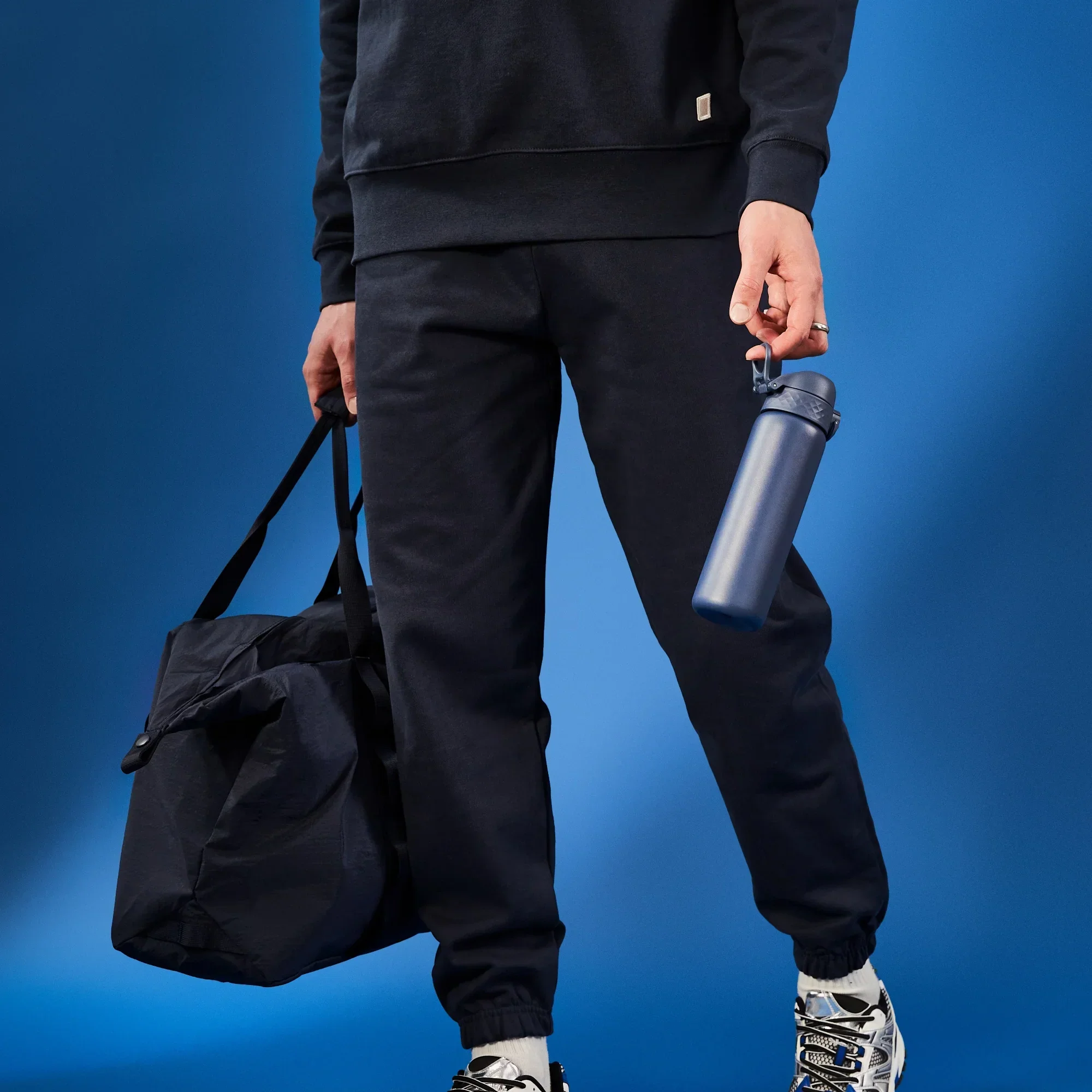 Insulated Stainless Steel Slim  17oz- Ash Navy - Image 4