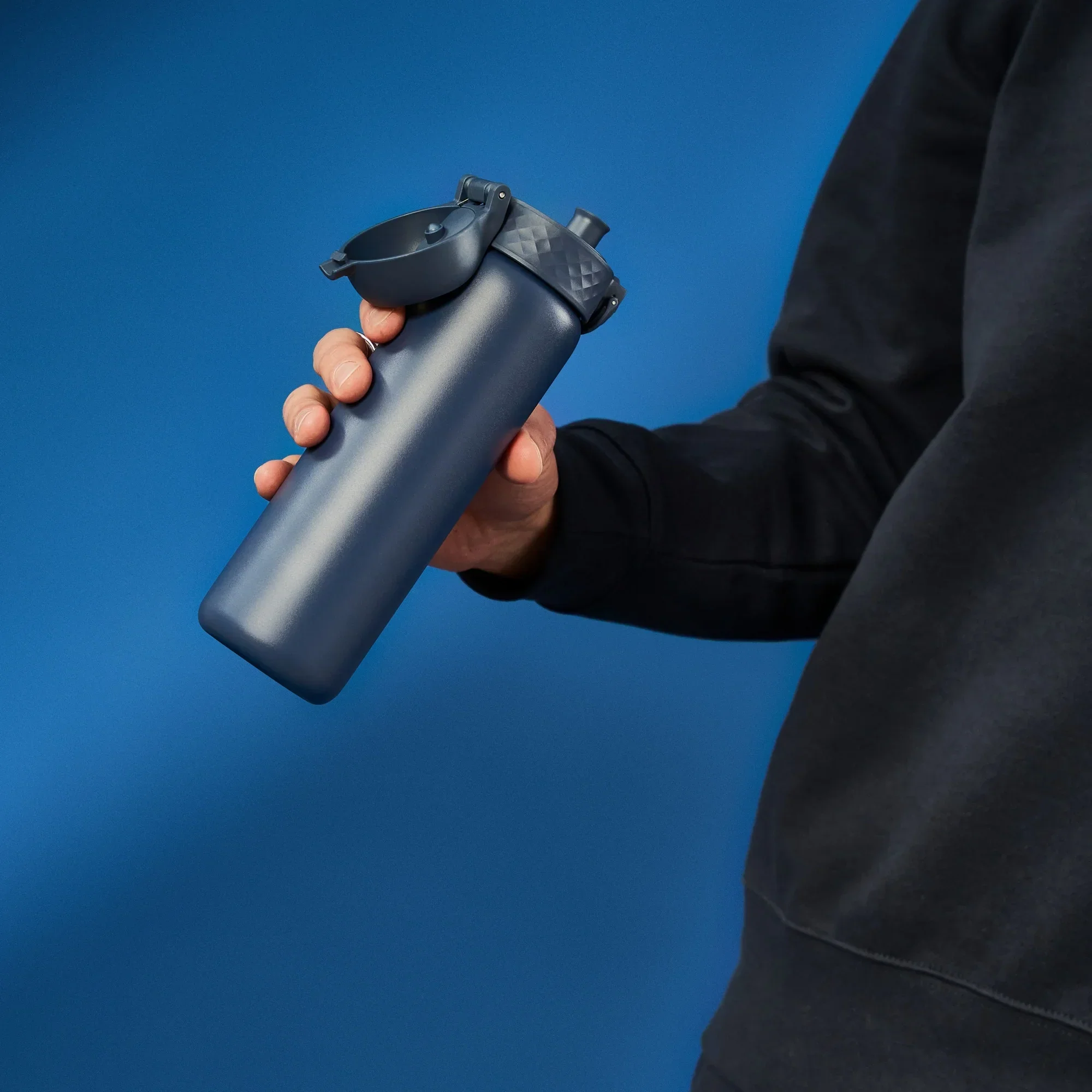 Insulated Stainless Steel Slim  17oz- Ash Navy - Image 8