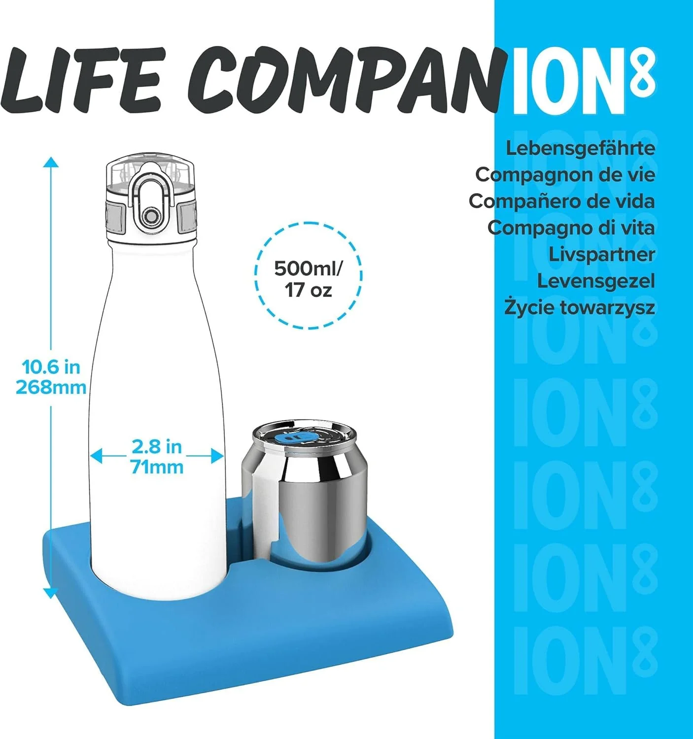 Leak Proof Insulated Stainless Steel 17oz- Sonic Green - Image 4