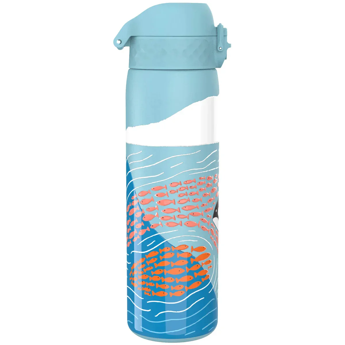 Leak Proof Slim Lightweight Stainless Steel 20oz- Whales - Image 3