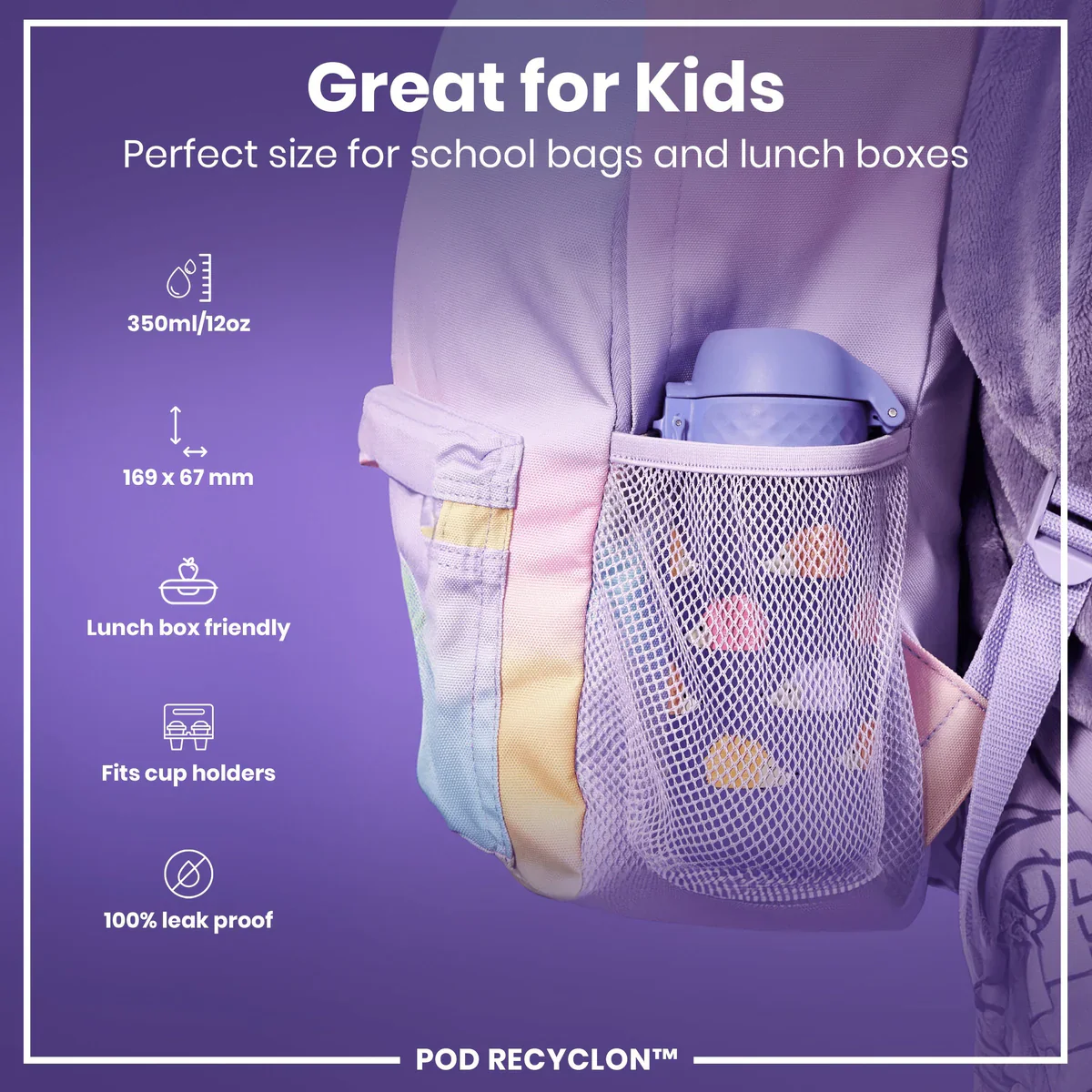 Recyclon 12oz Pod - Hedgehog - Image 2