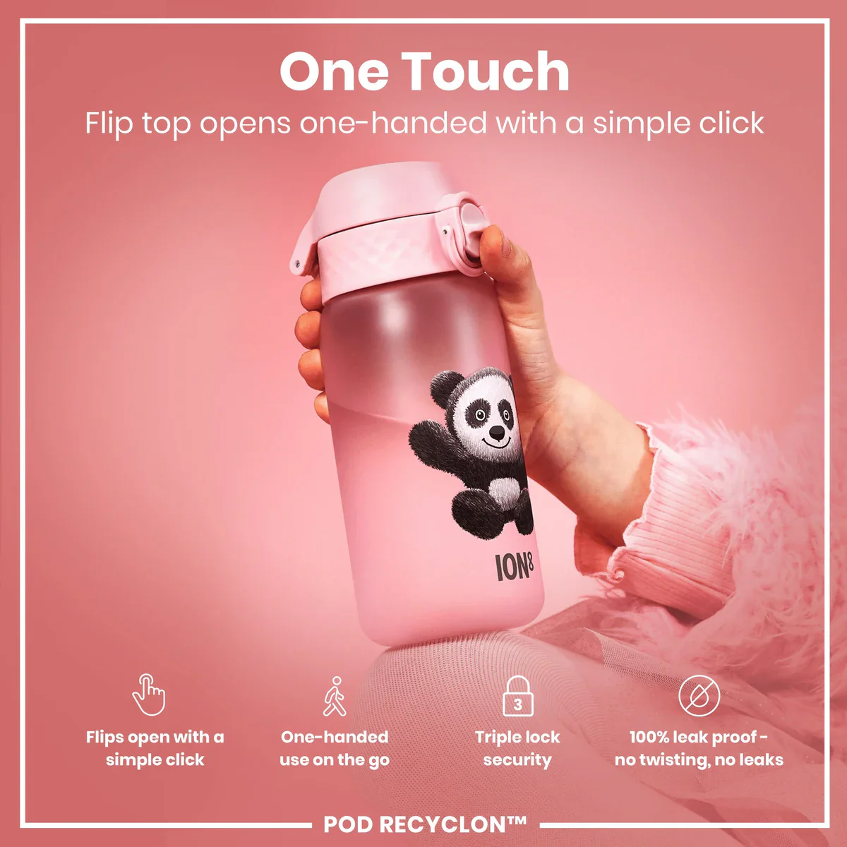 Recyclon Pod 12oz- Pink Panda - Image 3