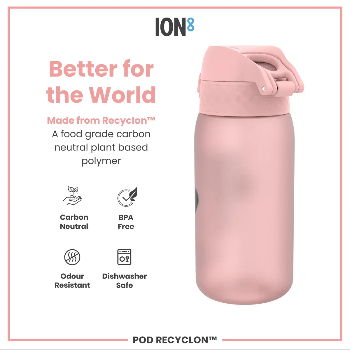 Recyclon Pod 12oz- Pink Panda - Image 5