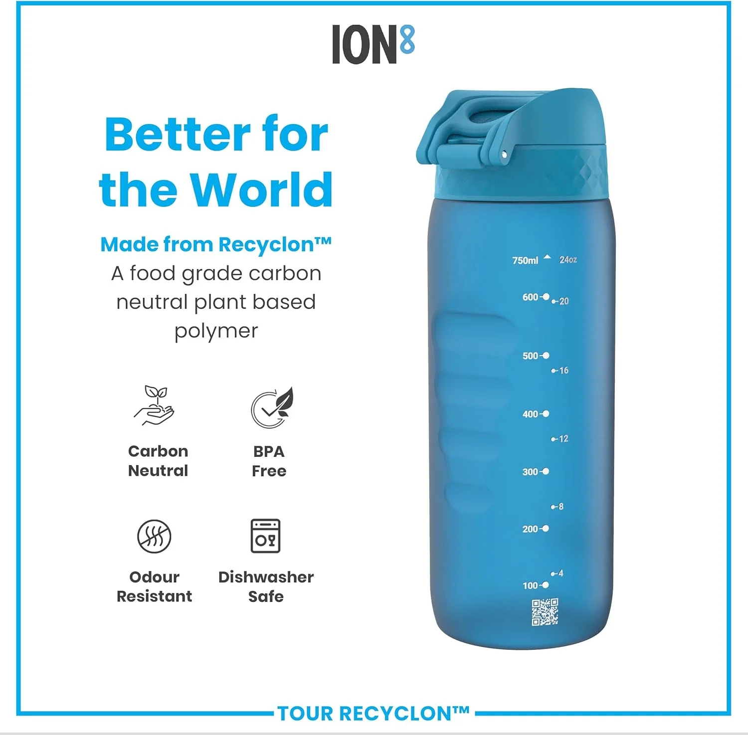 Tour Recyclon 24oz- Blue - Image 7