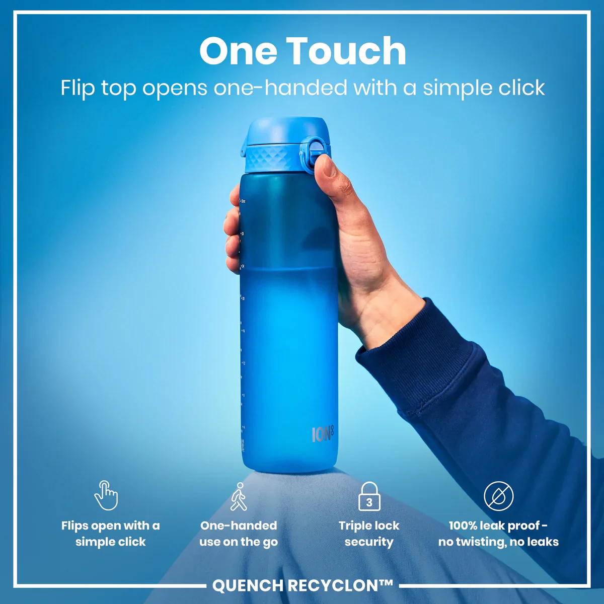 Quench Recyclon 34oz- Blue - Image 3