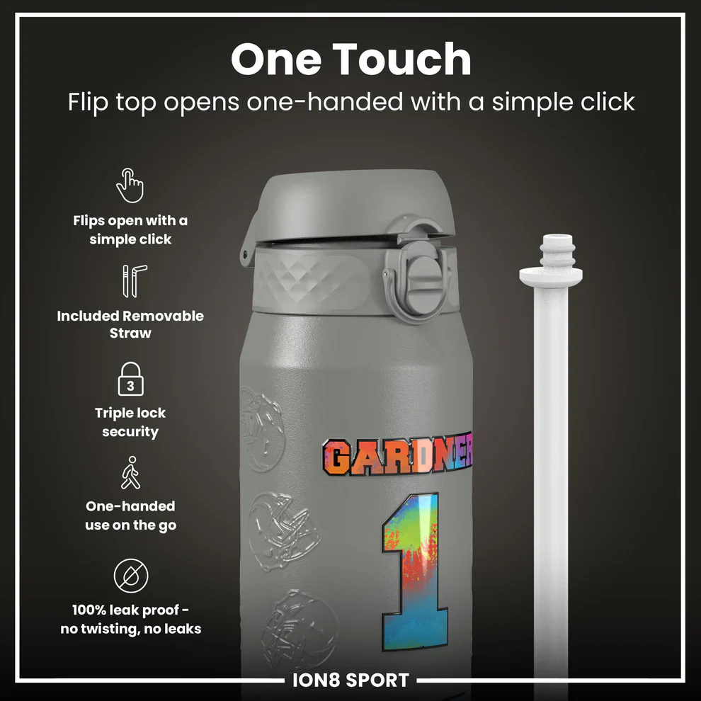 NFL x ION8 - Sauce Gardner Insulated Water Bottle - 750ml - Image 3