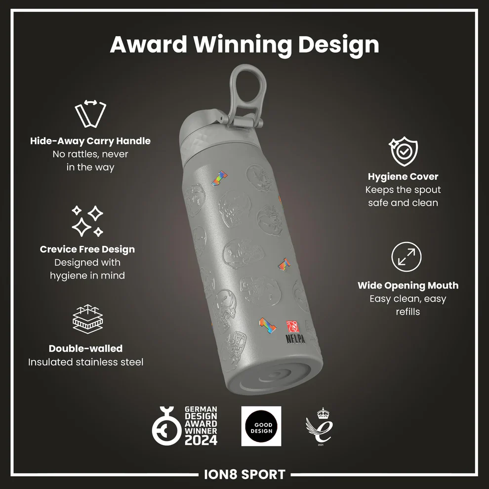 NFL x ION8 - Tua Tagovailoa Insulated Water Bottle - 750ml - Image 4
